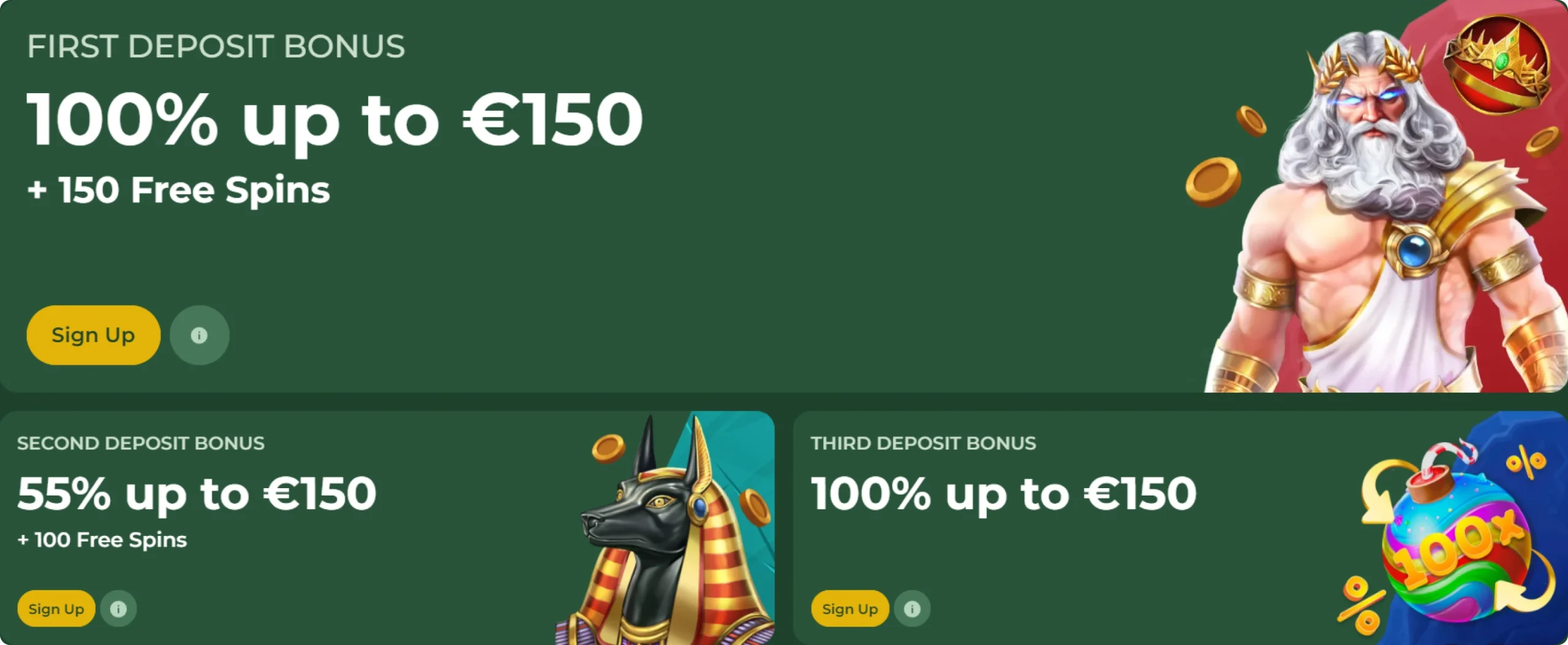 deposit bonuses